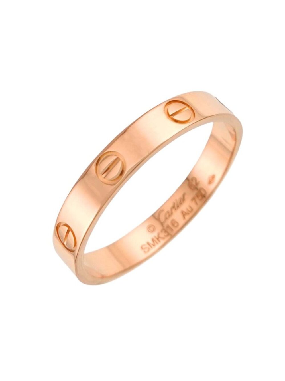 Cartier Mini Love 62 Ring 18k Pink Gold